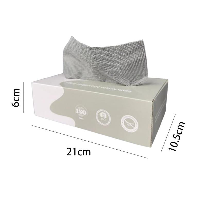 Cleaning Cloth Rags in A Box (20 Count) -7.9" x 7.9" Reusable  Towels for Cars - Edgeless Terry Towels,Small  Towel for Home, Kitchen (Gray&Pink) Dish Scrubbers microfiber